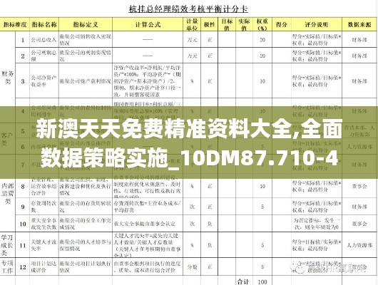 新澳天天免费精准资料大全,全面数据策略实施_10DM87.710-4
