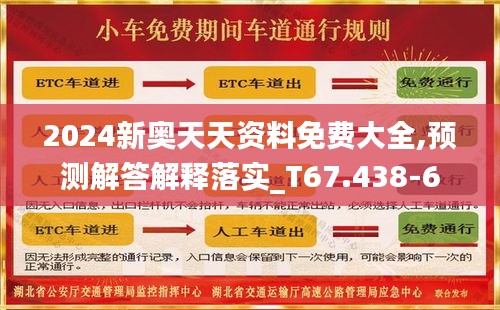 2024新奥天天资料免费大全,预测解答解释落实_T67.438-6