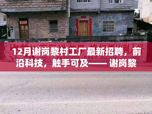 谢岗黎村工厂前沿科技招聘与体验指南，最新高科技产品招聘启事及触手可及的机会