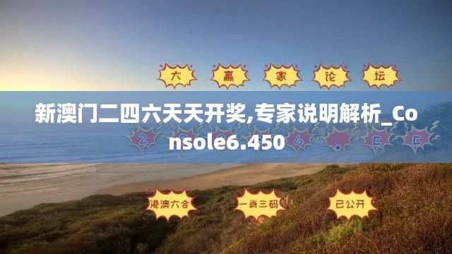 新澳门二四六天天开奖,专家说明解析_Console6.450