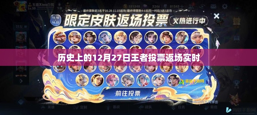 历史上的王者投票返场，揭秘12月27日的实时动态