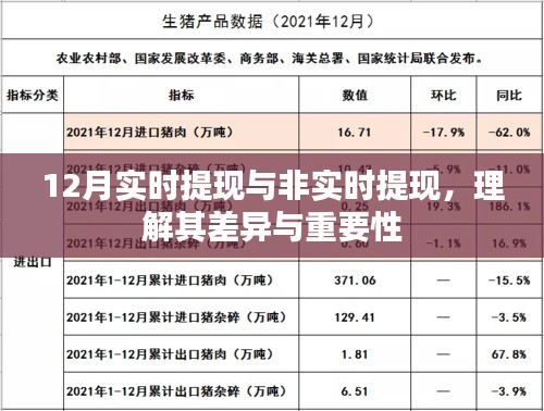 12月提现方式解析，实时与非实时差异及重要性