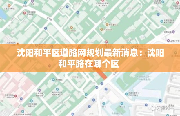 沈阳和平区道路网规划最新消息：沈阳和平路在哪个区 