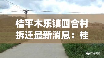 桂平木乐镇四合村拆迁最新消息：桂平市四合村 