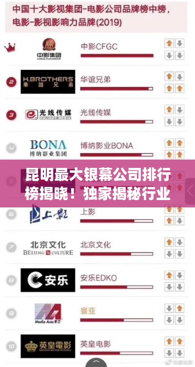 昆明最大银幕公司排行榜揭晓！独家揭秘行业巨头排名