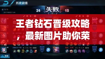 王者钻石晋级攻略，最新图片助你荣耀登顶，轻松上分！