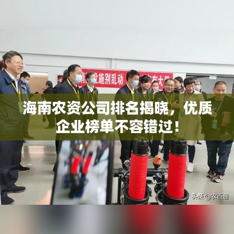 海南农资公司排名揭晓，优质企业榜单不容错过！